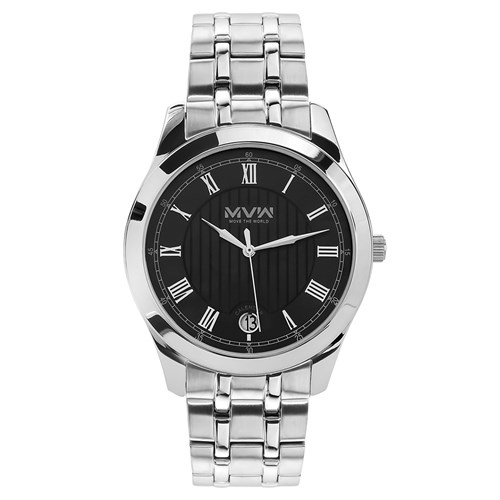 Đồng hồ MVW 40 mm Nam MS013-01 Màu Bạc