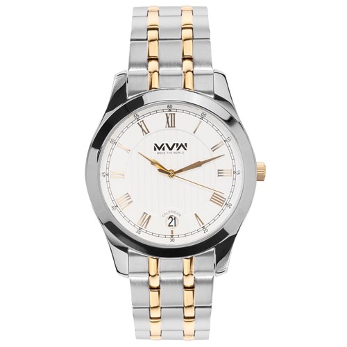 Đồng hồ MVW 40 mm Nam MS013-02 Màu Bạc