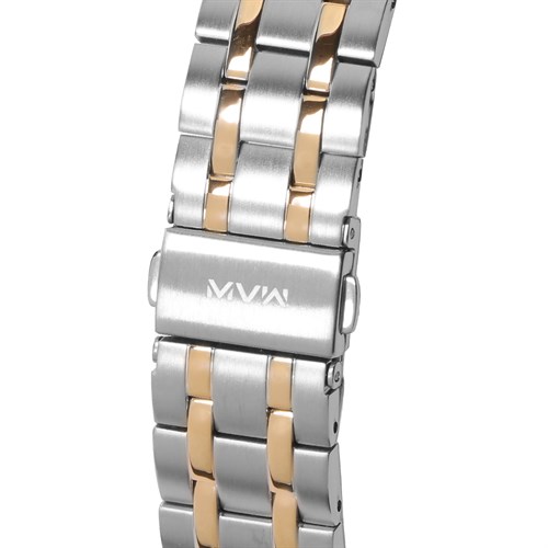 Đồng hồ MVW 40 mm Nam MS013-02 Màu Bạc