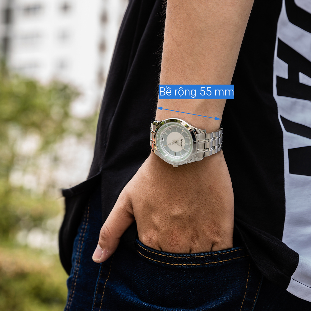 Đồng hồ MVW 40 mm Nam MS016-01