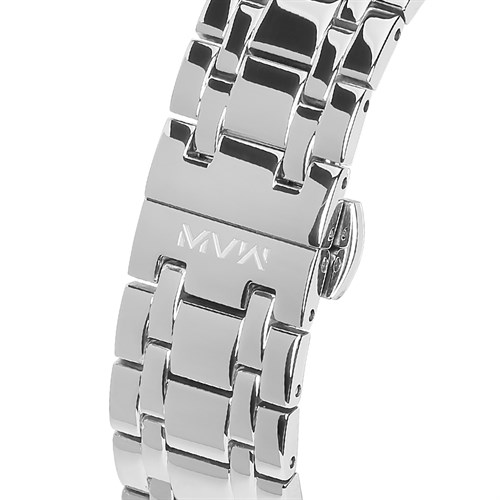 Đồng hồ MVW 40 mm Nam MS017-01 Màu Bạc