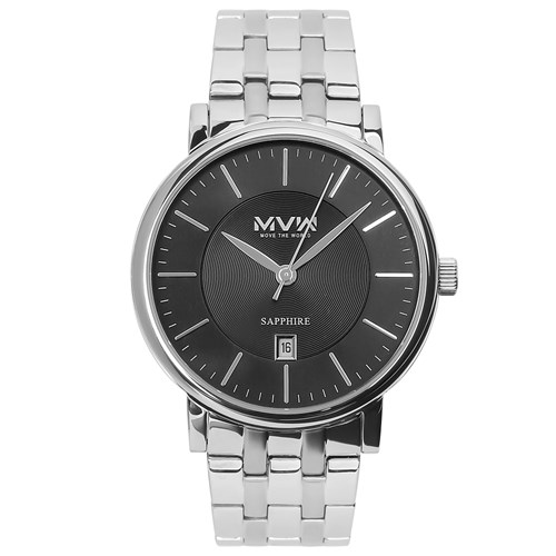 Đồng hồ MVW 40 mm Nam MS018-01 Màu Bạc