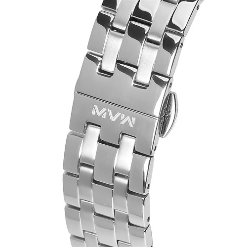 Đồng hồ MVW 40 mm Nam MS018-01 Màu Bạc