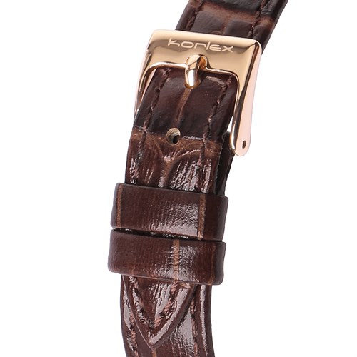 Đồng hồ KORLEX 28 mm Nữ KL006-01 Màu Nâu