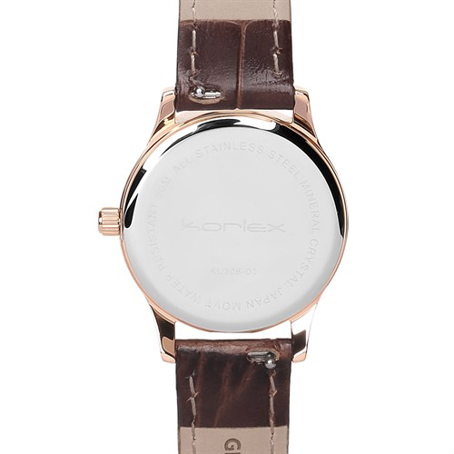 Đồng hồ KORLEX 28 mm Nữ KL006-01 Màu Nâu