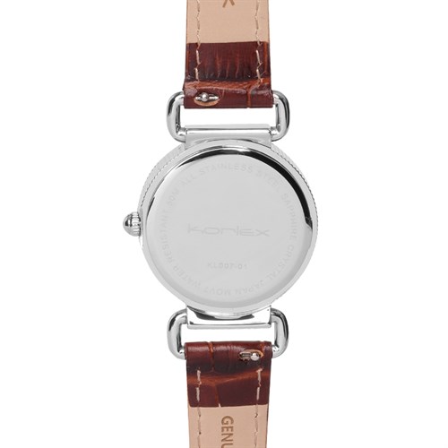Đồng hồ KORLEX 30 mm Nữ KL007-01 Màu Nâu