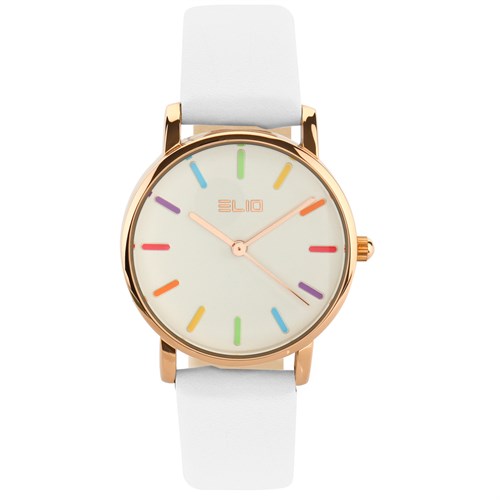 Đồng hồ ELIO 32 mm Nữ EL019-01 Màu Trắng