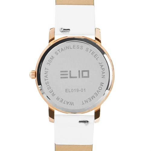 Đồng hồ ELIO 32 mm Nữ EL019-01 Màu Trắng