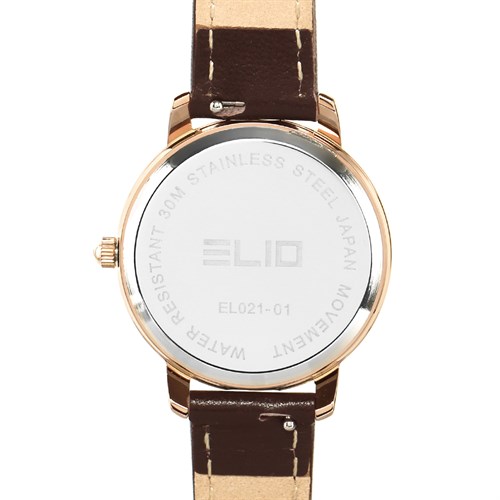 Đồng hồ ELIO 31 mm Nữ EL021-01 Màu Nâu