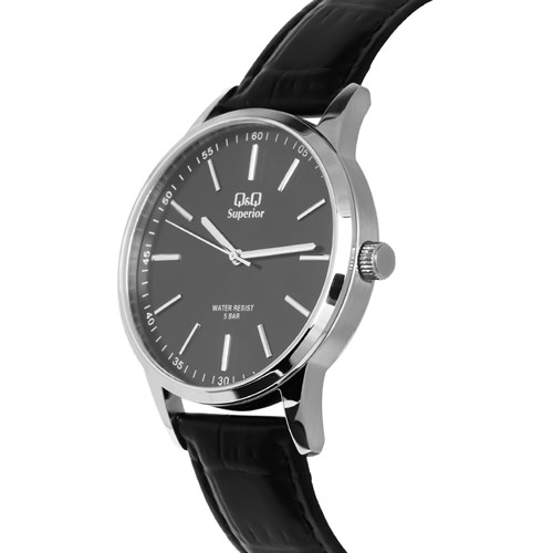 Đồng hồ Q&Q 40 mm Nam S280J302Y Màu Đen