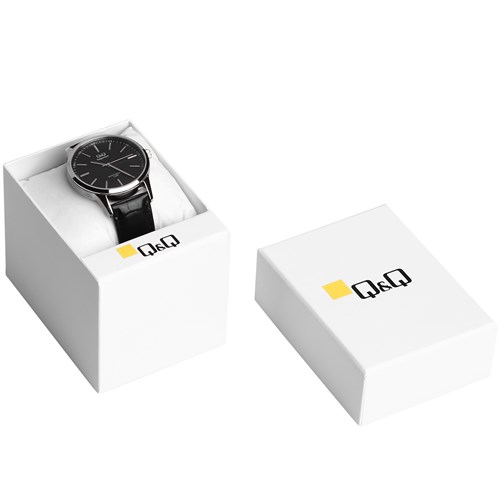 Đồng hồ Q&Q 40 mm Nam S280J302Y Màu Đen