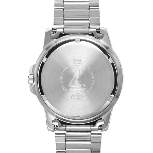 Đồng hồ Q&Q 42 mm Nam S372J202Y Màu Bạc