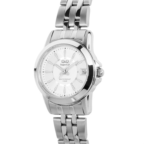 Đồng hồ Nữ Q&Q S301J201Y Màu Bạc