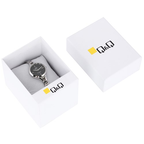 Đồng hồ Q&Q 28 mm Nữ S305J202Y Màu Bạc