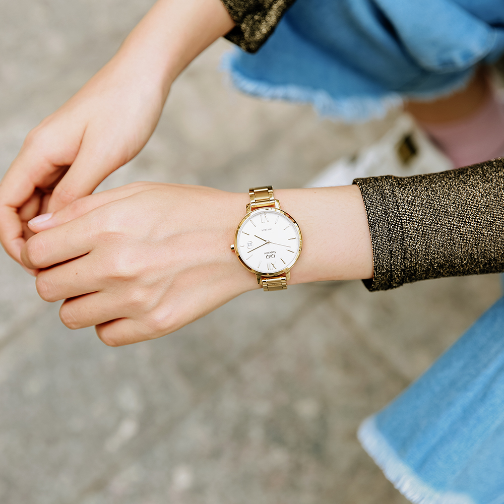 Đồng hồ Q&Q 34 mm Nữ S325J001Y