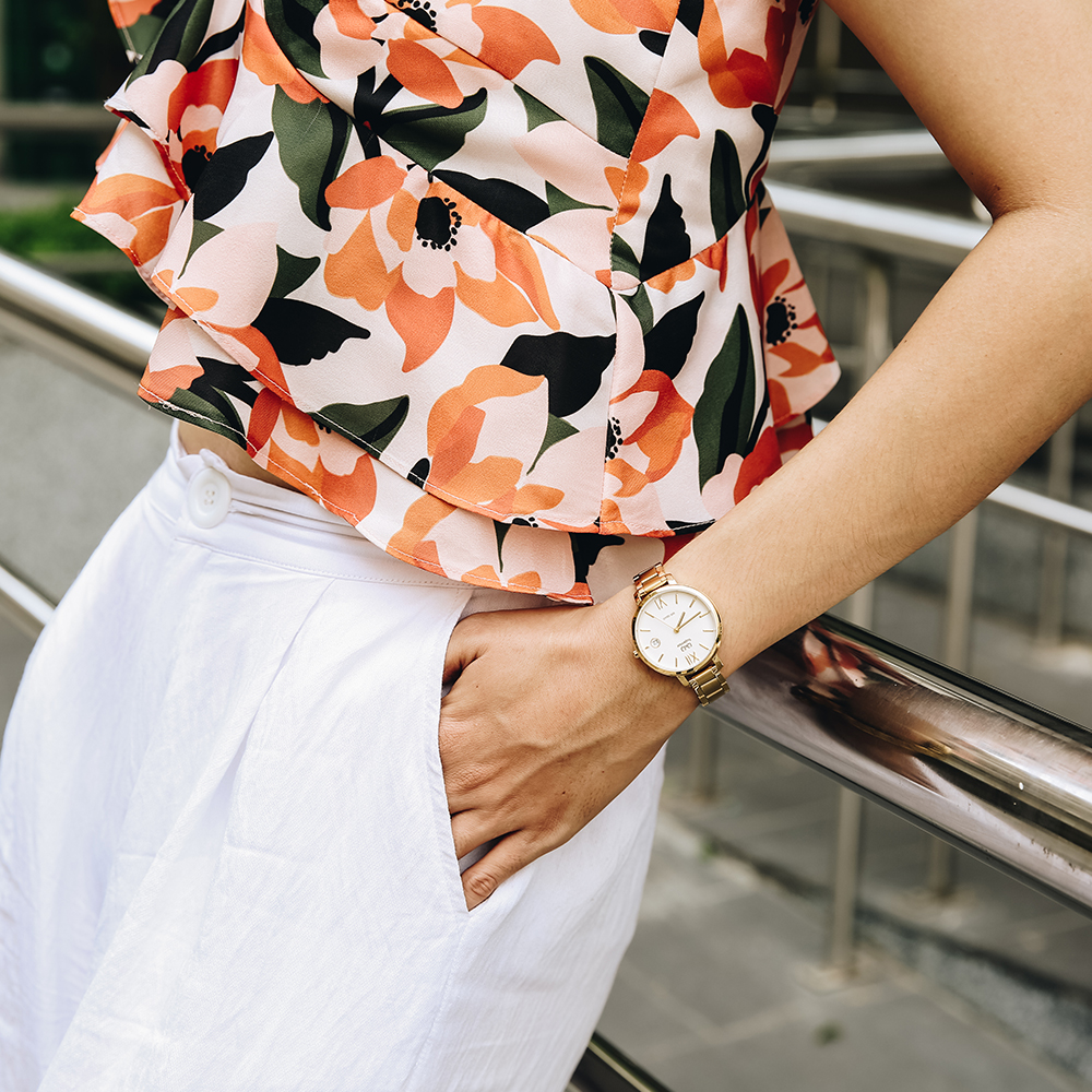 Đồng hồ Q&Q 34 mm Nữ S325J001Y