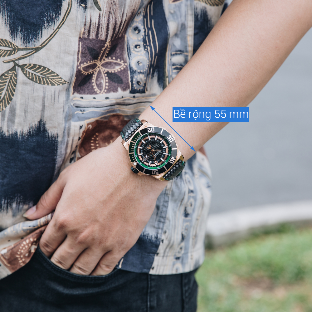 Đồng hồ Nam Daumier Aquaman DM-JLW002.ARGN.5RNI.S.M - Cơ tự động