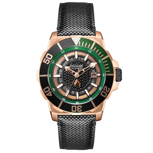 Đồng hồ Nam Daumier Aquaman DM-JLW002.ARGN.5RNI.S.M - Cơ tự động Màu Đen