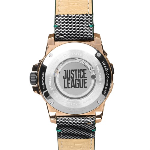 Đồng hồ Nam Daumier Aquaman DM-JLW002.ARGN.5RNI.S.M - Cơ tự động Màu Đen