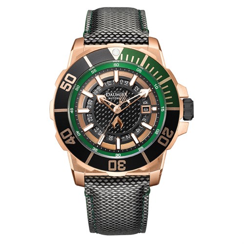 Đồng hồ Nam Daumier Aquaman DM-JLW002.ARGN.5RNI.S.M - Cơ tự động Màu Đen