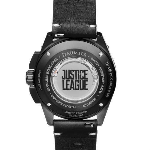 Đồng hồ Nam Daumier Batman DM-JLW004B.BGBN.5KNI.S.M - Cơ tự động Màu Đen