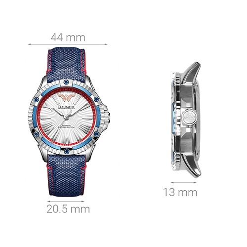 Đồng hồ DAUMIER 44 mm Nữ DM-JLW008.WLTN.1SNI.S.M Màu Xanh Dương