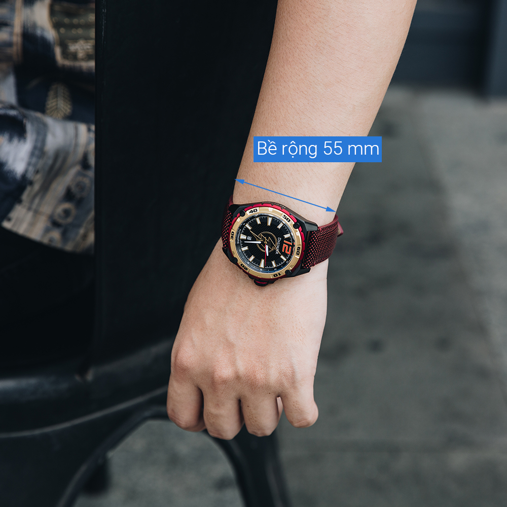 Đồng hồ DAUMIER 45.5 mm Nam DM-JLW015A.FBGN.5GNI.S.M