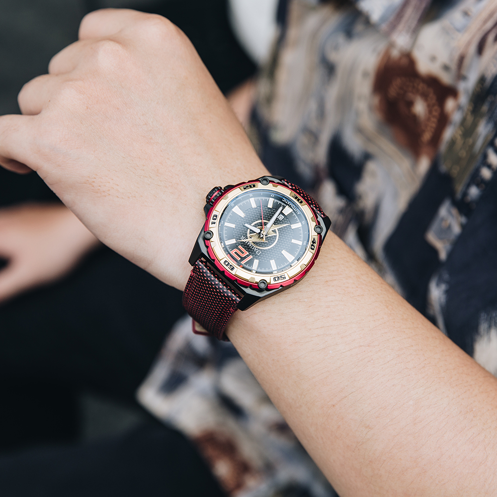 Đồng hồ DAUMIER 45.5 mm Nam DM-JLW015A.FBGN.5GNI.S.M