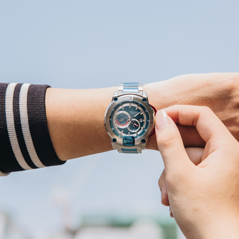 Đồng hồ Nam Daumier SupermanDM-JLW001.SLTN.8SNI.B.M - Cơ tự động
