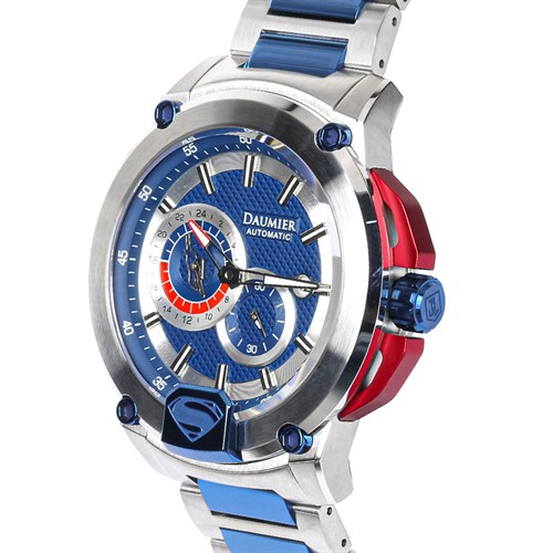 Đồng hồ Nam Daumier SupermanDM-JLW001.SLTN.8SNI.B.M - Cơ tự động Màu Xanh Dương