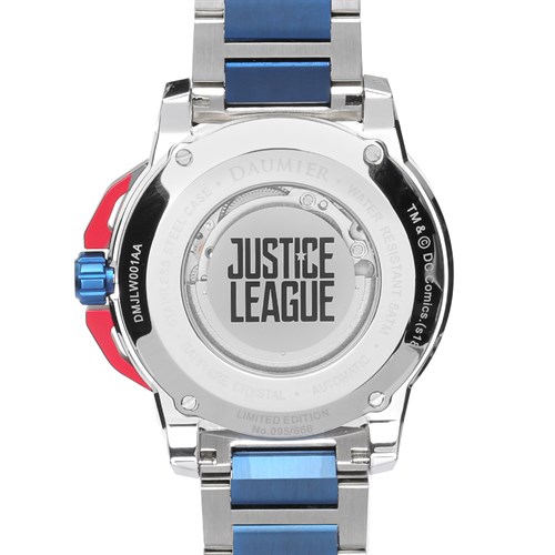 Đồng hồ Nam Daumier SupermanDM-JLW001.SLTN.8SNI.B.M - Cơ tự động Màu Xanh Dương