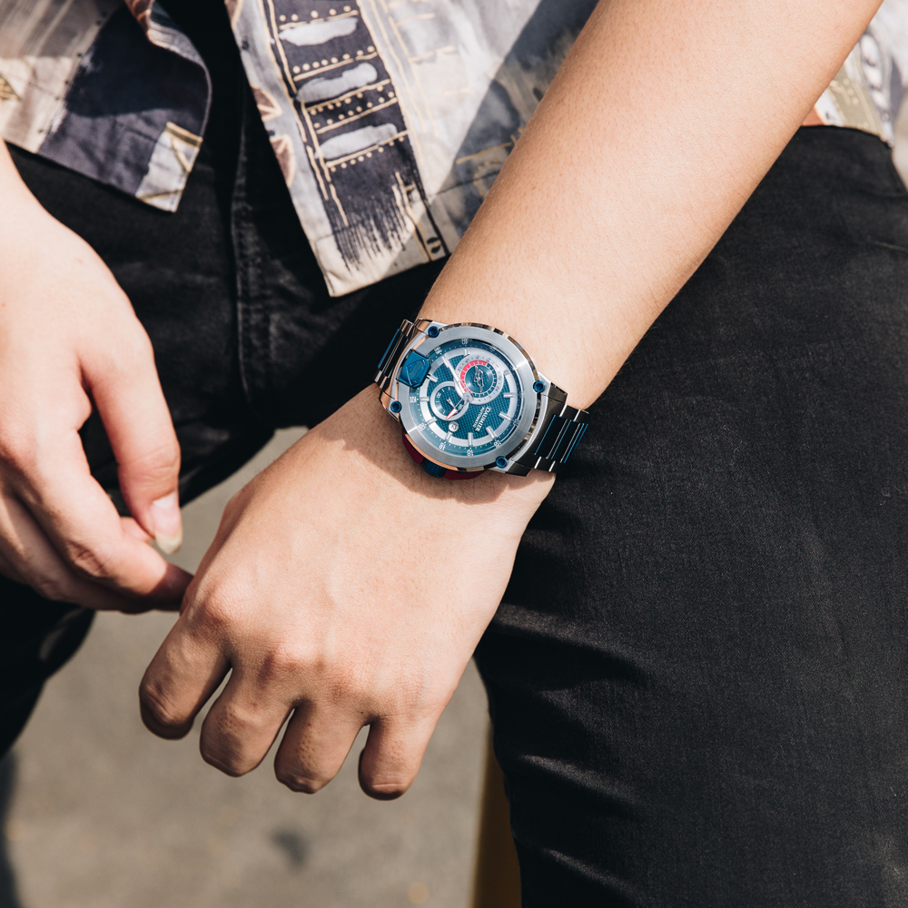 Đồng hồ Nam Daumier SupermanDM-JLW001.SLTN.8SNI.B.M - Cơ tự động