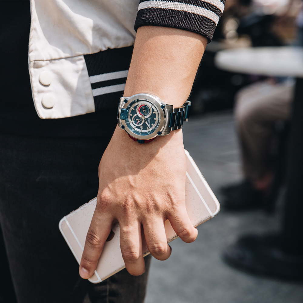 Đồng hồ Nam Daumier SupermanDM-JLW001.SLTN.8SNI.B.M - Cơ tự động