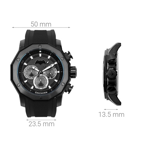 Đồng hồ Nam Batman Daumier DM-JLW006.BIBN.5KNI.P.Q Màu Đen