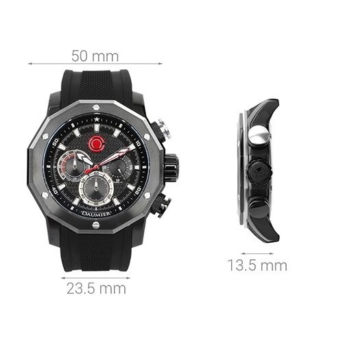 Đồng hồ Nam Daumier Cyborg DM-JLW006.CIBN.5KNI.P.Q Màu Đen