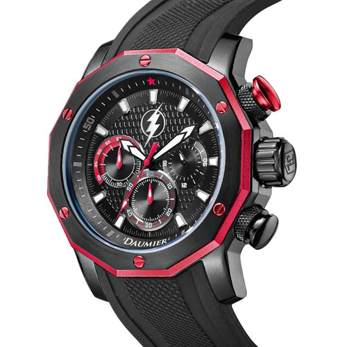 Đồng hồ Nam Daumier The Flash DM-JLW006.FIBN.5KNI.P.Q Màu Đen