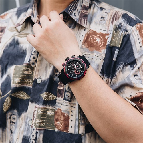 Đồng hồ Nam Daumier The Flash DM-JLW006.FIBN.5KNI.P.Q Màu Đen