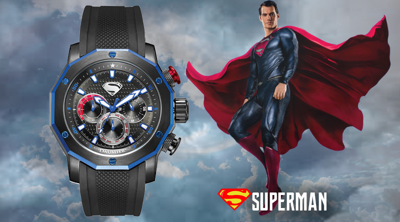 Đồng hồ nam Daumier DM-JLW006.SIBN.5BNI.P.Q - Superman được lấy cảm hứng từ nhân vật Super Man Đồng hồ nam Daumier DM-JLW006.SIBN.5BNI.P.Q - Superman được lấy cảm hứng từ nhân vật Super Man