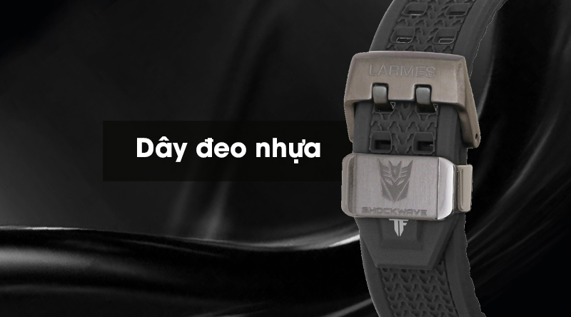 Đồng hồ nam Larmes LM-TF001.SW11N.121.1NB có dây đeo êm nhẹ, độ bền cao