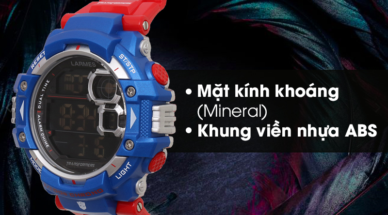 Đồng hồ nam Larmes LM-TF005.OT39N.121.4NB có mặt kính trong suốt, khung viền nhựa bền bỉ Đồng hồ nam Larmes LM-TF005.OT39N.121.4NB có mặt kính trong suốt, khung viền nhựa bền bỉ