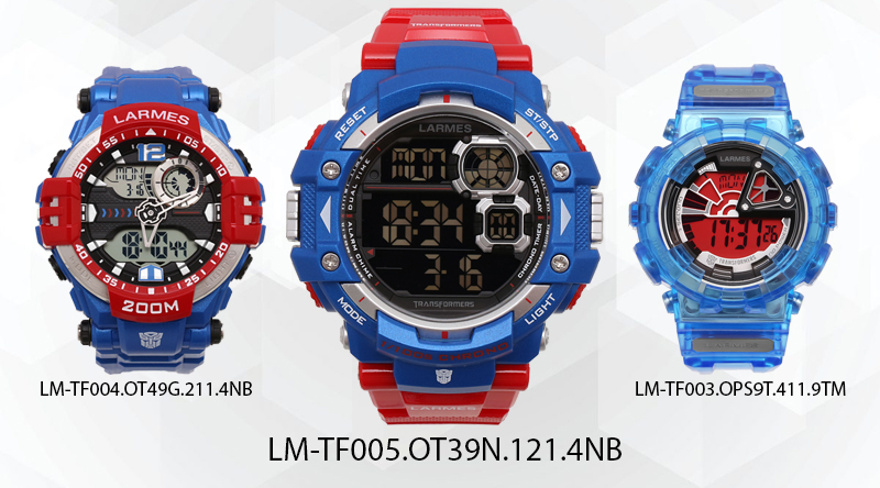 Đồng hồ nam Larmes LM-TF005.OT39N.121.4NB - Optimus Prime có 3 phiên bản Đồng hồ nam Larmes LM-TF005.OT39N.121.4NB - Optimus Prime có 3 phiên bản