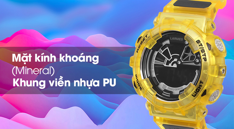 Đồng hồ nữ Larmes LM-TF003.BBS6T.121.6TB - Bumblebee có mặt kính cứng cáp, khung viền nhẹ nhàng Đồng hồ nữ Larmes LM-TF003.BBS6T.121.6TB - Bumblebee có mặt kính cứng cáp, khung viền nhẹ nhàng