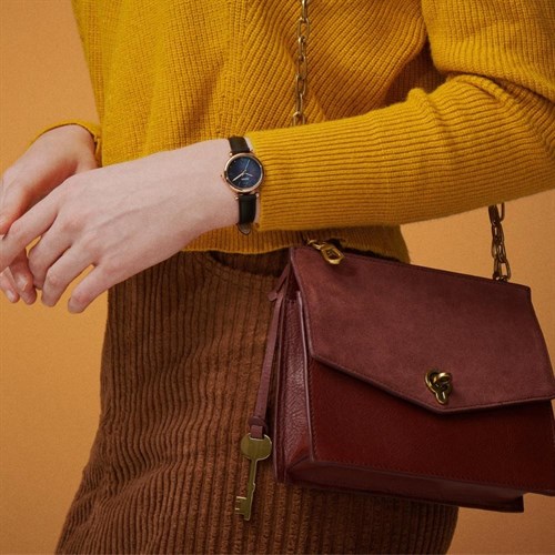 Đồng hồ FOSSIL 28 mm Nữ ES4700 Màu Đen