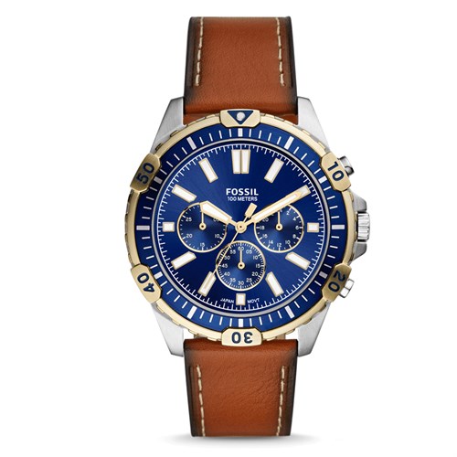 Đồng hồ FOSSIL 44 mm Nam FS5625 Màu Nâu