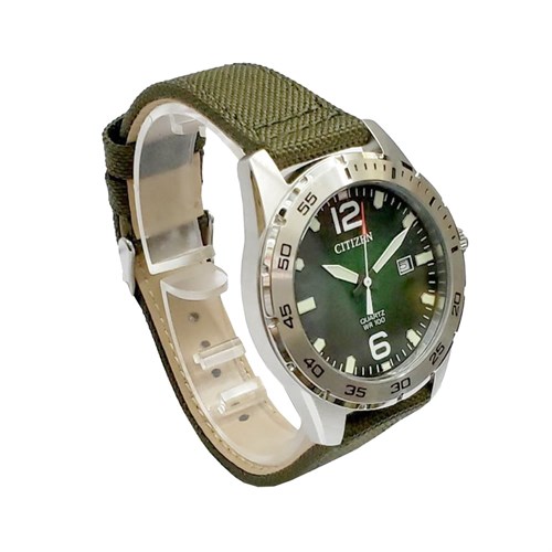 Đồng hồ CITIZEN 42 mm Nam BI1041-06X Màu Xanh lá