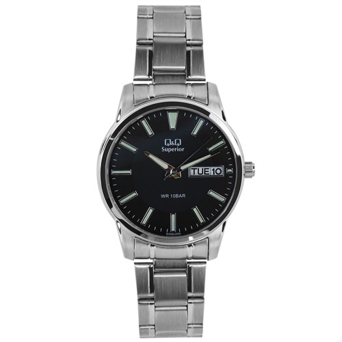 Đồng hồ Q&Q 40 mm Nam S330J202Y Màu Bạc