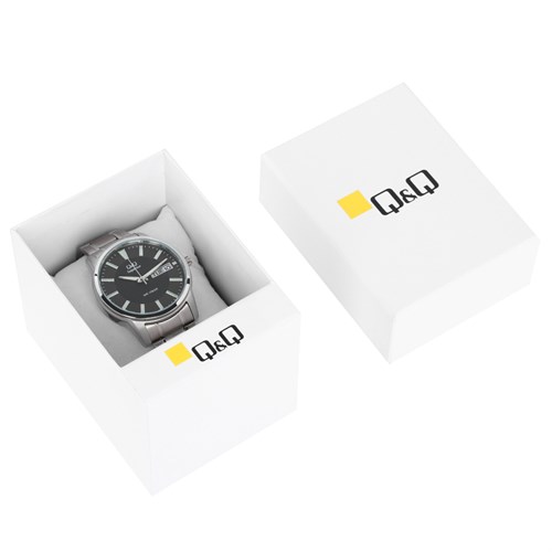 Đồng hồ Q&Q 40 mm Nam S330J202Y Màu Bạc