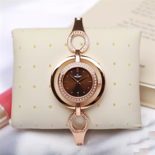 Đồng hồ Nữ SR Watch SL6654.1303 Màu Vàng