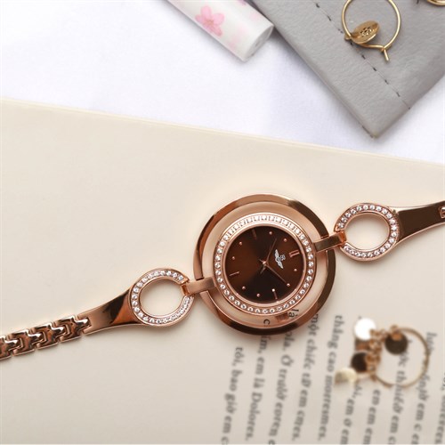 Đồng hồ Nữ SR Watch SL6654.1303 Màu Vàng