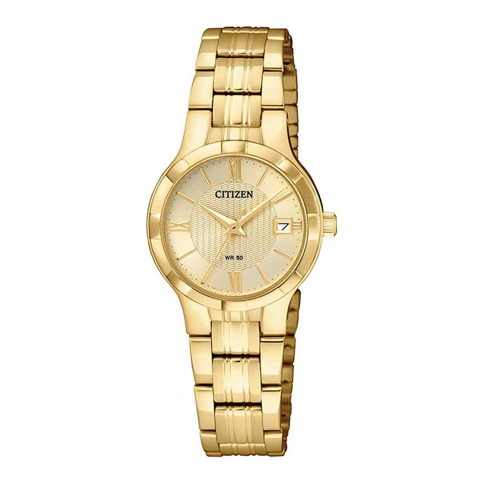 Đồng hồ Nữ Citizen EU6022-54P Màu Vàng